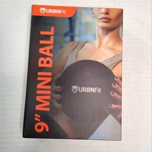 URBNFit 9" Mini Ball Pink NEW Yoga Pilates